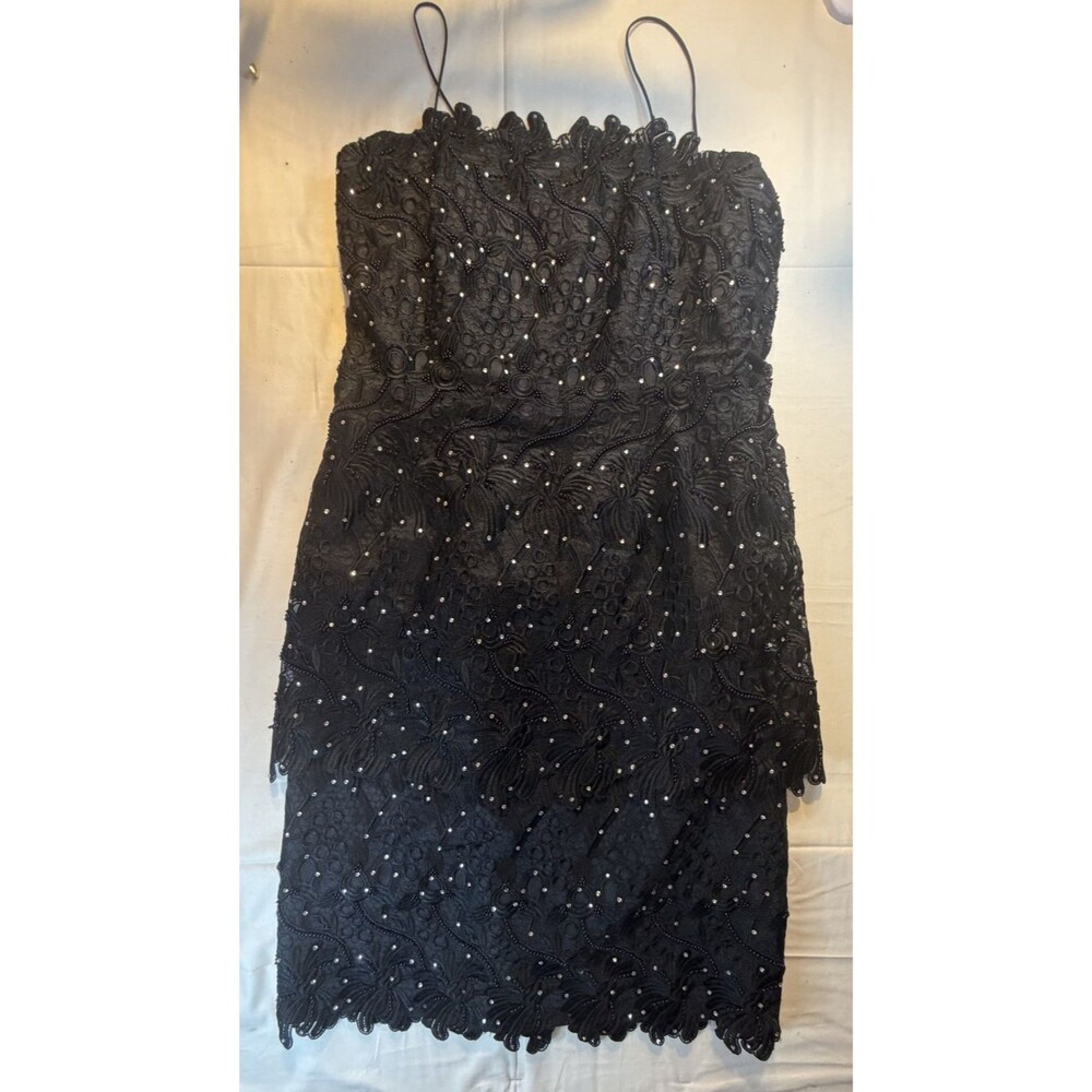 ✨ Strapless Tube Dress Black Lace – Elegant & Timeless Party Dress ✨